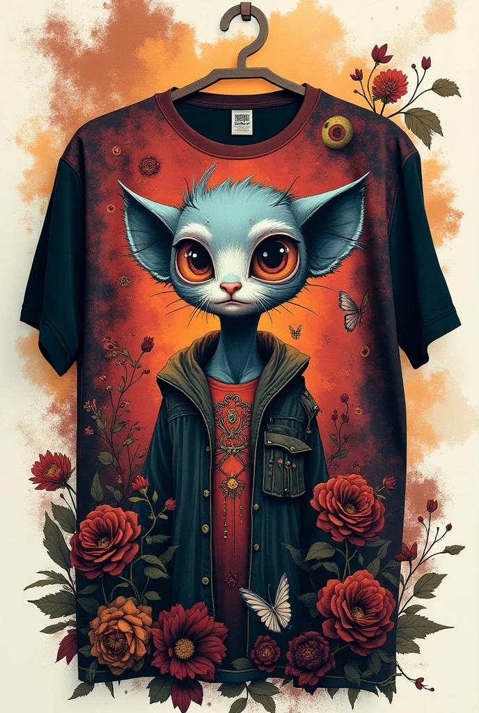 Unique type of ti-shirt design