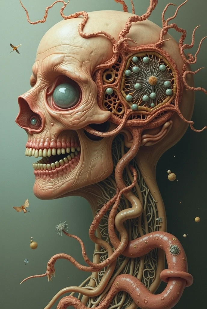 ral-mycelium,<lora:ral-mycelium:1>,Biomech,<lora:Da_Vinci:1>,
A bio-mechanical creation,composed of mycelium,sci-fi,futuristic,cyberpunk,beautiful,inspired by the movie Pirates of the Caribbean: At World's End,