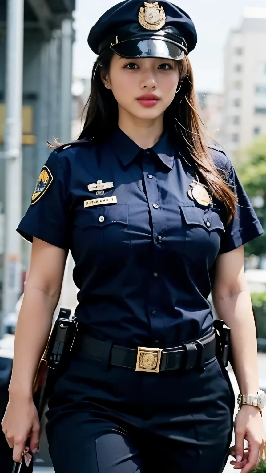 Big Breasts　Big Breasts　 Female police officer