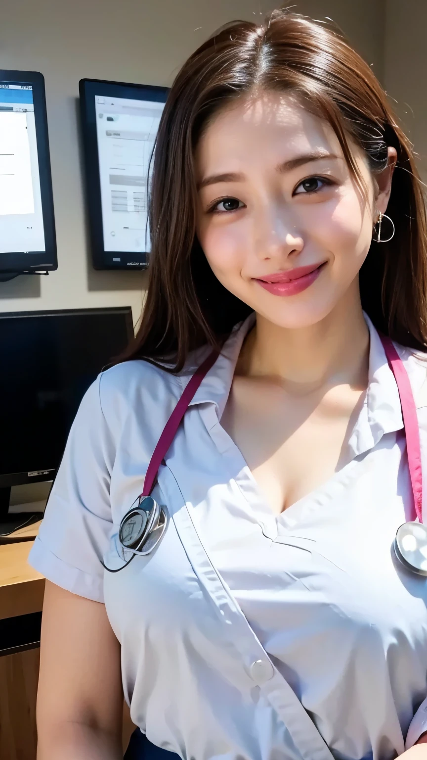 Big Breasts　Female doctor