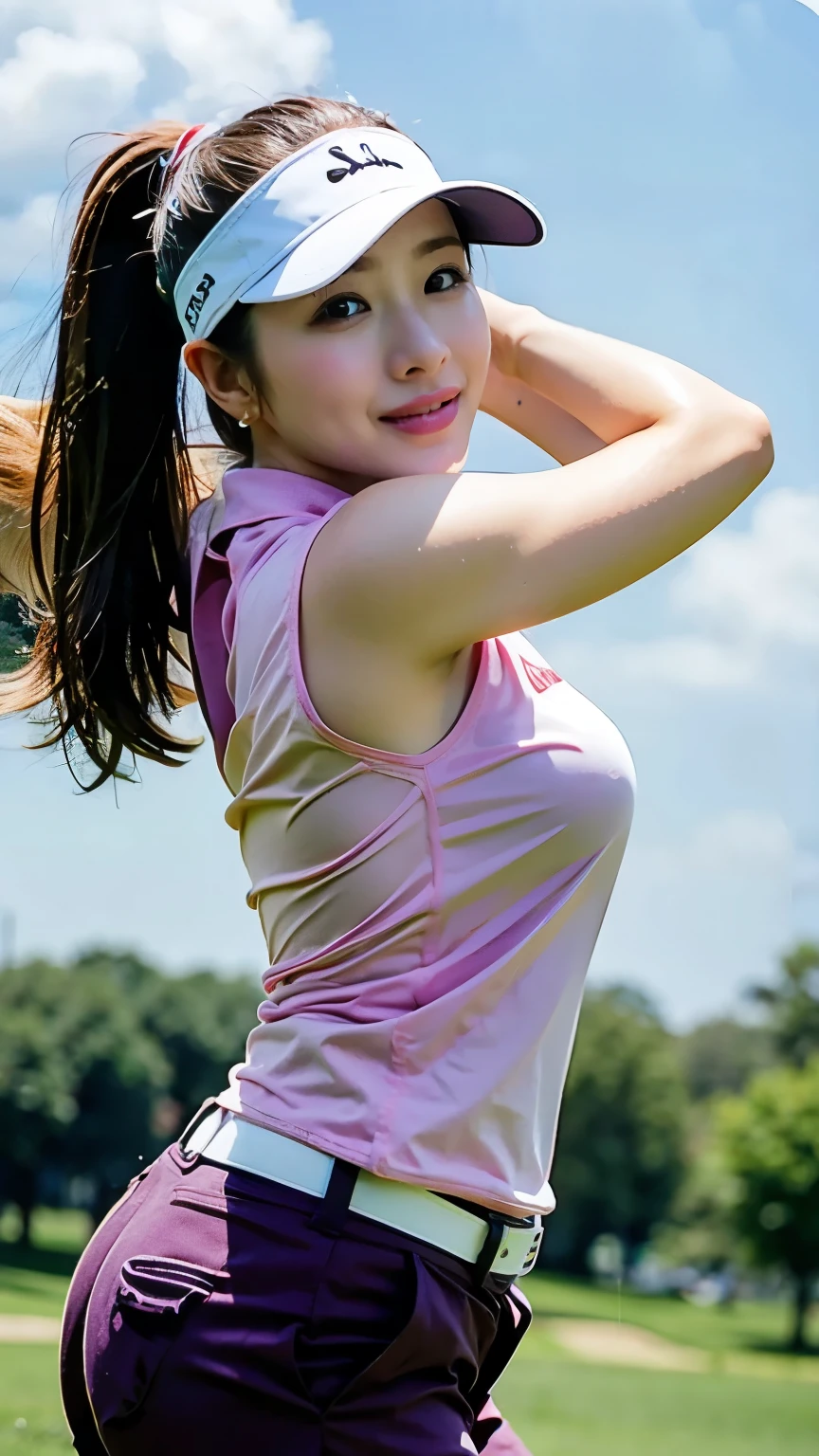 Big Breasts　golfer