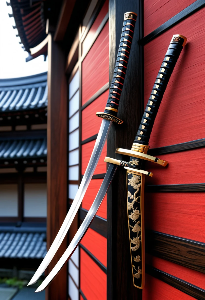 samurai with Katana, sharp Katana, war field, by Kim Jung-gi, architecture background.
best quality, masterpiece, intricate details, ultra-detailed