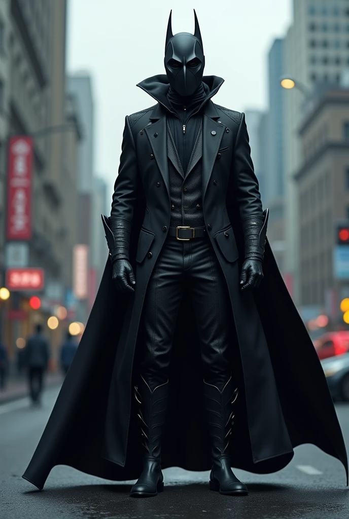 Super hero darssig thet darss very sepal new super hero name Sherlock Holmes  face hide 
