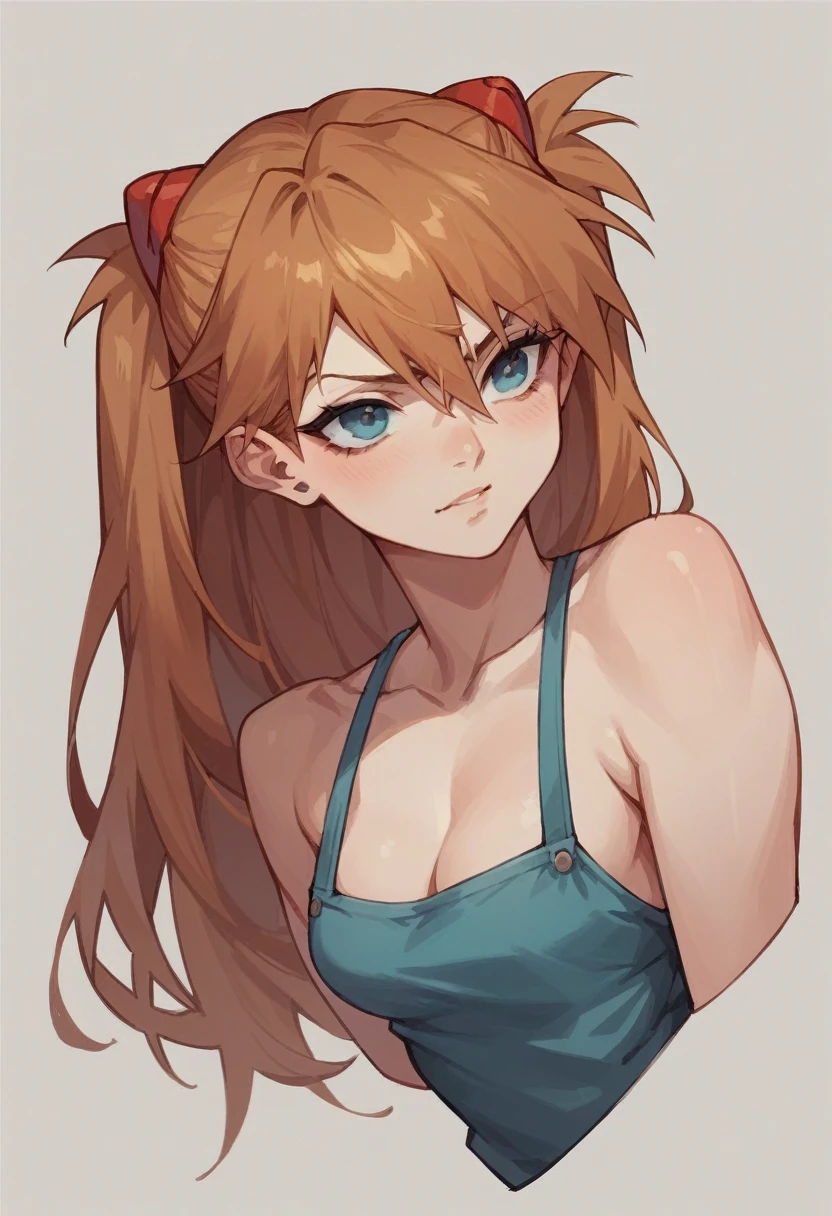 Colour image. Female asuka langley .