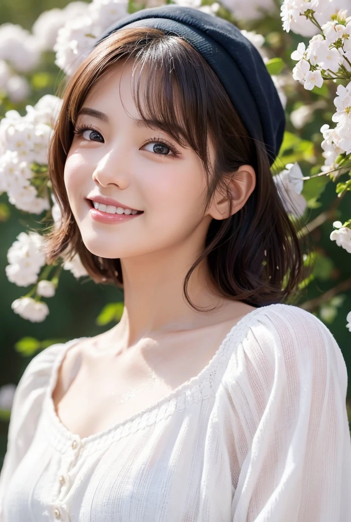1 girl, (Full-body photo wearing spring outfit:1.2), Very beautiful Japan idols、((snapshot、looking at the camera、fluttering hair、spring landscape:1.2))
(Raw photo, highest quality), (realistic, Photoreal:1.4), (masterpiece),
very delicate and beautiful, very detailed, 2k wallpaper, wonderful, finely, very detailed CG Unity 8k wallpaper, Super detailed, High resolution, soft light,
beautiful detailed girl, very detailed目と顔, beautifully detailed nose, finely beautiful eyes, cinematic lighting,
(Simple background in bright colors:1.3),
(short hair), (parted bangs),
complete anatomy, slender body, Normal firm breasts, smile