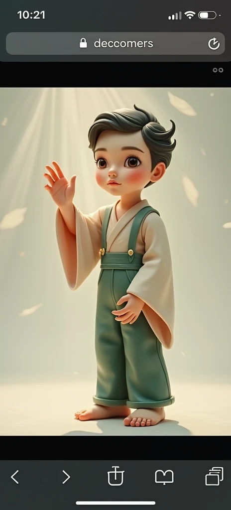 a full body anime portrait photo of a chibi monk with plain background, cute anime monk, monk, bald head, pixar style, anime vibes, anime style 4k, chibi cute monk, anime style artwork, anime style illustration, anime style, in anime style, anime inspired