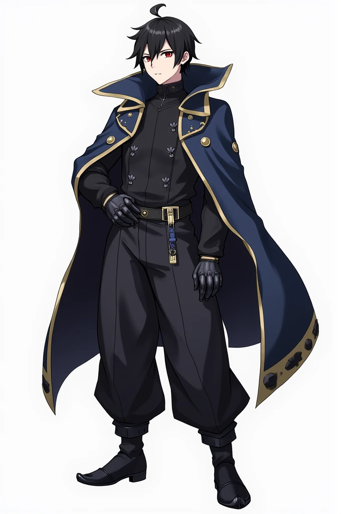 (masterpiece, highest quality:1.2), 1 girl, alone,Are standing_Split, 1girl, solo, full body, volumetric lighting, raven, 1girl, solo, blush, short hair, purple eyes, purple hair, cape, colored skin, anger vein, grey skin, forehead jewel