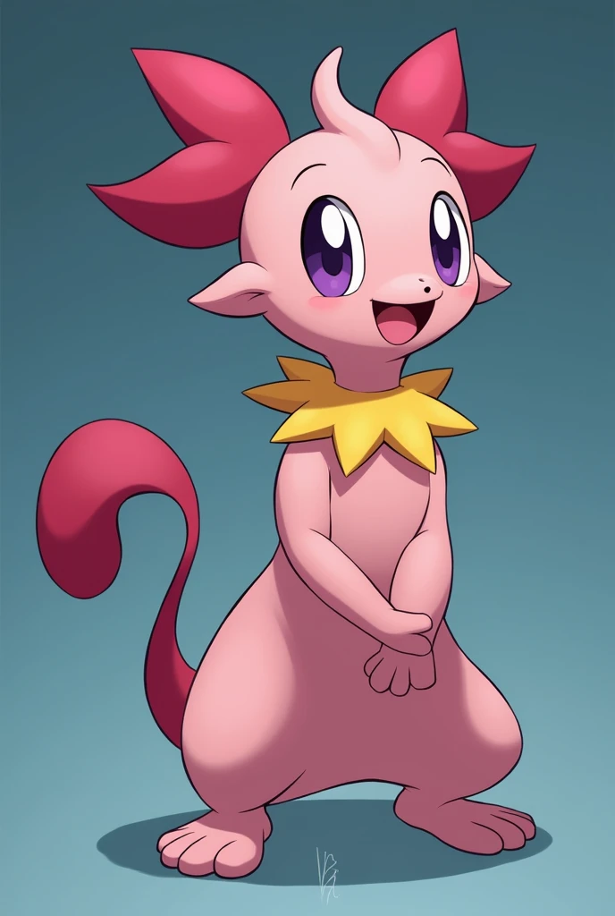 cute lizard with no background