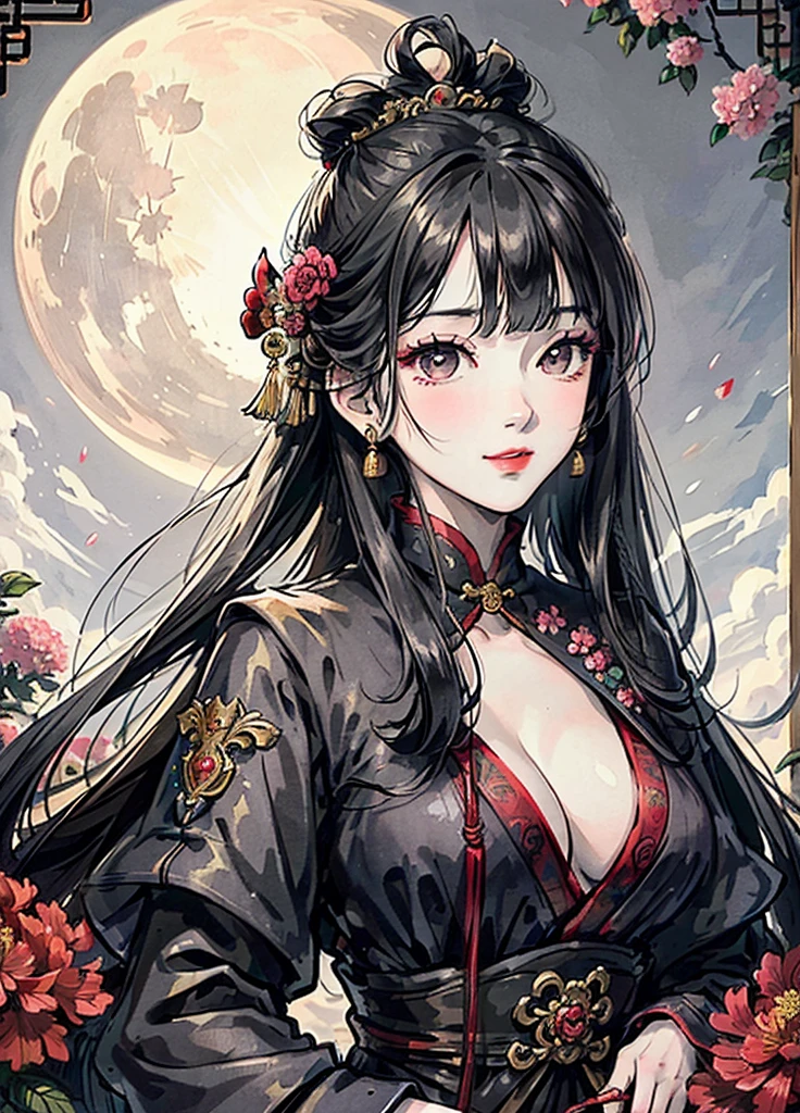 black hair, 1 Girl, Pretty Face, beautiful eyes,long_hair, Solitary, jewelry, Art, Chinese, rest, Solide,Solide,Solide,Solide,Solide,Solide,Solide,Solide,Solide,Solide,Solide,Solide,Solide,Solide,Solide, Solide,Solide,Solide,Solid