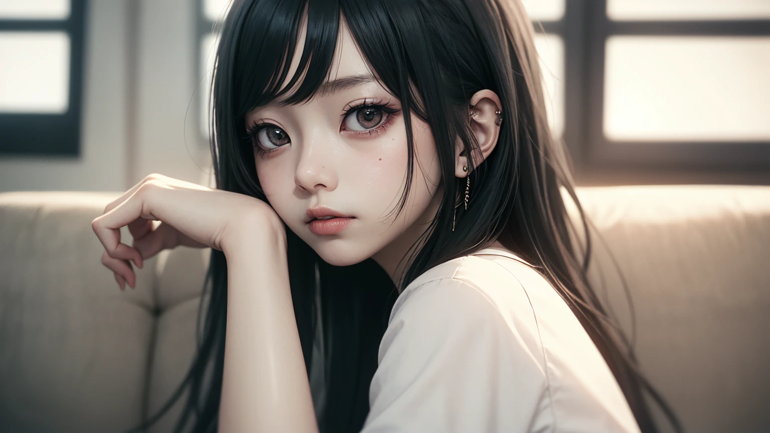 23
(very delicate and beautiful), (very delicate and beautiful), (hands lethargic) (rough clothes), (hate), (dynamic angle, portrait), (black hair), (beautiful eyes), red body, white skin, depth of field, , shortcut, (cold eyes), (expressionless), (one), cute girl, (blood) (dark room background) ((wound))