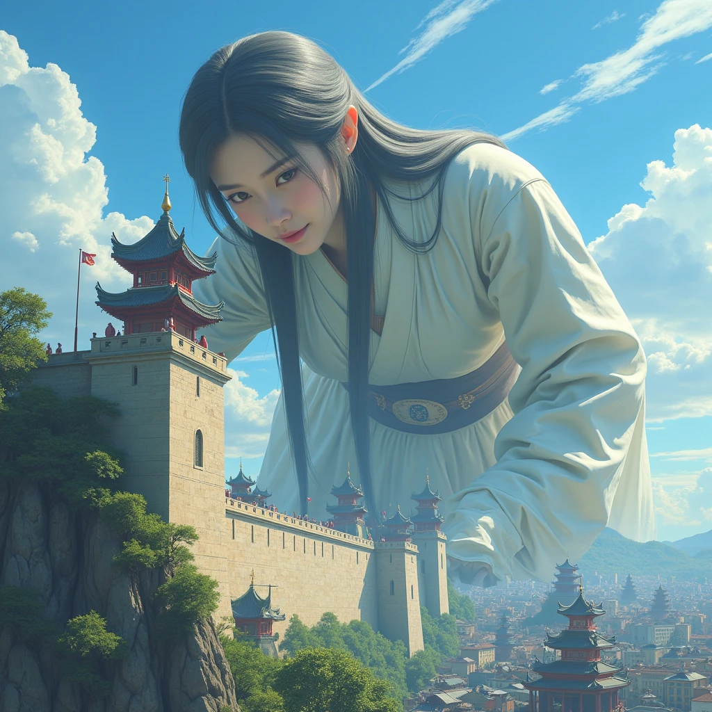 Change background to chinese historic anime place,bottles as chinese periodic bottles,8k resolution