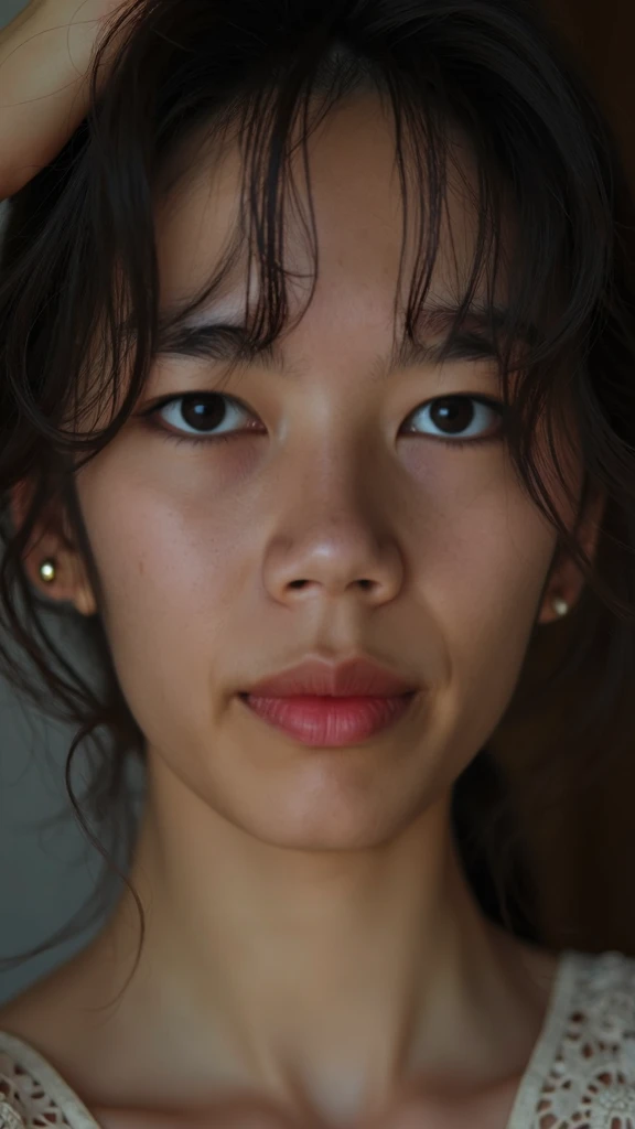 a beautiful asian clitoris and dark labia pussy, bronze skin, slim and , small breasts, (anatomically correct, High precision human body, highly detailed face, realistic skin)
(RAW photo, nikon, 8k, Super detailed, advanced details, intricate details, Super detailed), (award winning photo, masterpiece), (photo-realistic) Photo in the style of: lee jeffries nikon d850 film 4 kodak portra 400 camera f1.6 lens, rich colors, hyper realistic, lifelike texture, dramatic lighting, cinestill 800 tungsten,