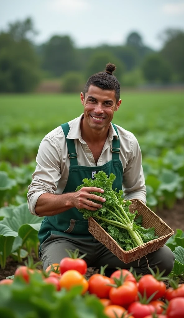 realistic, masterpiece, intricate details, detailed background, depth of field, cinematic, muscular, pectorals, photo of a young boy, no body hair, no beard, wearing nothing completely naked, big penis size, correct looking penis, well-shaped penis, smooth penis, farming, greenhouse, barrels, bushels of fruits and vegetables, sunlight, (smile:0.7), dirty, sweaty, looking at viewer,