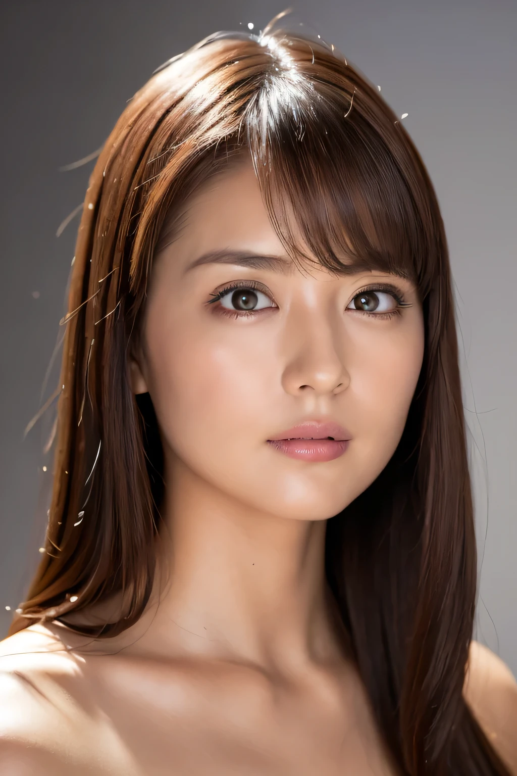 Close-up portrait of a beautiful woman with a shocked expression :
- Dramatic and surprised look
- elegant facial features
- Real impact and wide-eyed
- Professional portrait quality
-8K ultra-high definition resolution
EXPRESSION DETAILS :
- eyes widened dramatically
- My perfectly arched eyebrows were astonished and raised higher
- Reduces the appearance of wrinkles on the forehead caused by raised eyebrows 。
-natural gasping expression
- visible muscle tension showing real impact
- pupil dilation
- Vivid emotions are conveyed throughout the face
facial features :
- Sophisticated , beautiful face
-clear , perfect complexion
- Naturally long lashes
- Defined eyebrows
- Elegant nose line
- Perfect touch
-light , natural makeup
Composition :
- closed portrait framing
- Extremely clear expressive details
- Focus on wide-open eyes
- Professional studio style
- Dramatic and natural poses
LIGHTING :
- PROFESSIONAL BEAUTY LIGHTING
- Soft key lights
- Delicate rimlights for depth
- Perfect skin highlights
- Light shines on shocked eyes
- natural shadow detail
negative prompt :
- No exaggerated anime features
- Don't use artificial expressions
- No heavy makeup
- No blur or soft focus
- No theatrical overaction
- no unrealistic elements
