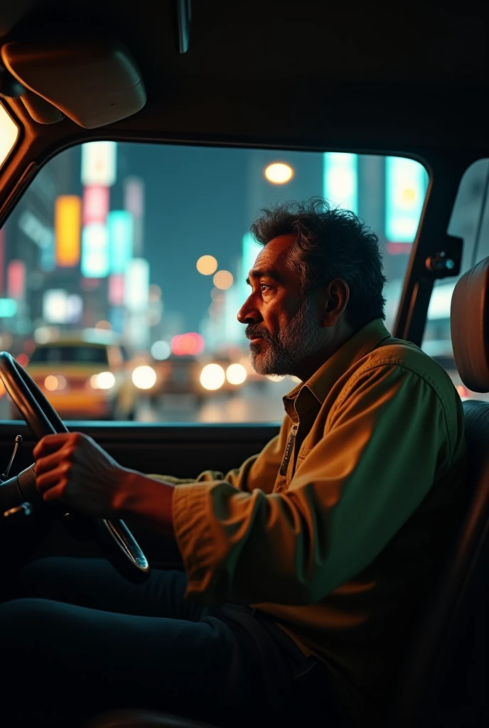 A Indian man  in a cars back seat with his hands tied up 