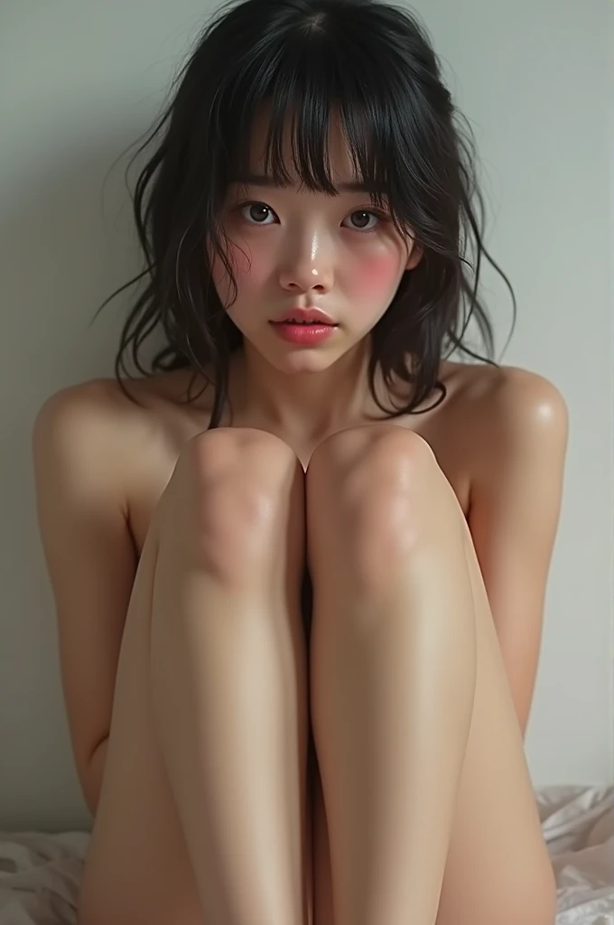 Japanese　female　Completely naked　cute