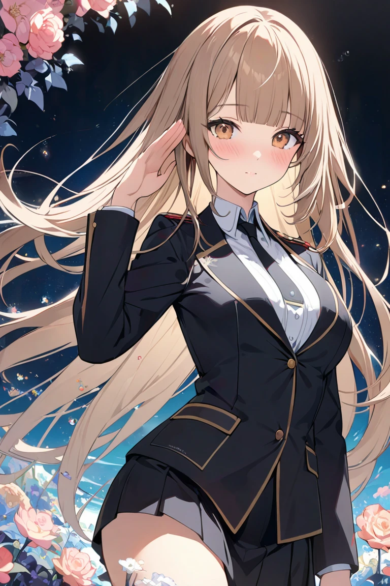 Rebecca, personaje para serie de anime, Una mujer joven con comillos, dulce y con 2 lanzas capaz de desgarrar el espacio tiempo.