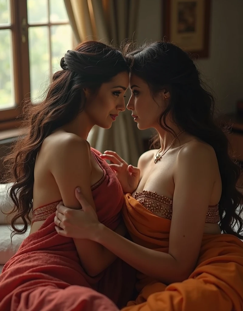 Antigone and Jocasta had a close and intimate mother-daughter relationship in Greek mythology, especially in the story about Oedipus. After meeting for the first time, Their relationship began to grow closer so that the mother and daughter began to have lesbian climax orgasms for mother-daughter relations . But these actions ultimately brought them closer.