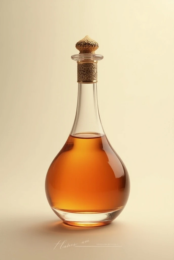 （Pouring the laurel sweet alcohol），show the process of pouring wine，Close-up 30-degree, ((elevation angle))，Golden amber wine body，warm lights，glass，iced，Wooden table base，best qualtiy