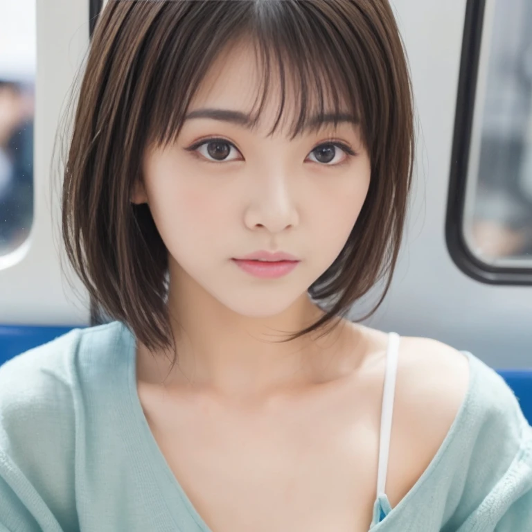 ((R18)), ((Browsing Caution)), high resolution、(nsfw:1.8), (((pussy juice))), ((fellatio)), (((How))), masturbation, Japanese Girls、Short Hair、bangs、Black Hair、(Perfect figure)、Transparency、Gloss、(The most beautiful breasts)、(OL)、(Dress shirt)、(on the train)、(dirty)、((雨にWet体))、((Wet))、actress、Nogizaka idol、(sex)、((ejaculation))、sperm、Deep Throat、((Eyes Wide Open))、Watery eye、((Looks like he&#39;s in pain))、(grab your head)、((Insert))、((To the back of the throat))、Low - Angle、Creampie、gastric juice、((Sweaty))、(vacuum)、Snake Tongue、grabbing own breast、((underwear))、whimper、jargon、 (Looking up)、(rape)、pubic hair、No correction、Zubuzubu
