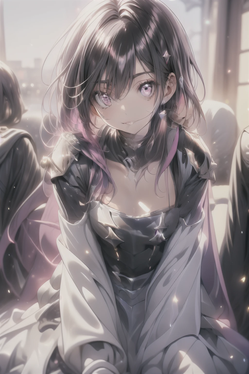( Knight :1.7), city,
sitting carefully , sit on the throne,(close-up),
yellow and black outfit ,holding_staff,black coat,
Lelouch_Lamperouge,
black_hair, purple _eye,
1 person, 20 years old,male,BEAUTIFUL FINGERS BEAUTIFUL BODY ,Beautiful Nose, beautiful character design, perfect eye, perfect face,
watching viewers ,
nsfw, official art, Extremely Detailed CG Unity 8K Wallpaper, 完璧なillumination,colorful, bright _Front_face_illumination,
(masterpiece:1.0),(Highest_quality:1.0), ultra high resolution ,4K,Super detailed,
photo shoot, 8k, high resolution on down, high resolution on down, absurd:1.2, Kodak Portra 400 , film grain, Blurred Background, Bokeh:1.2, lens flare , (Vibrant_color:1.2)