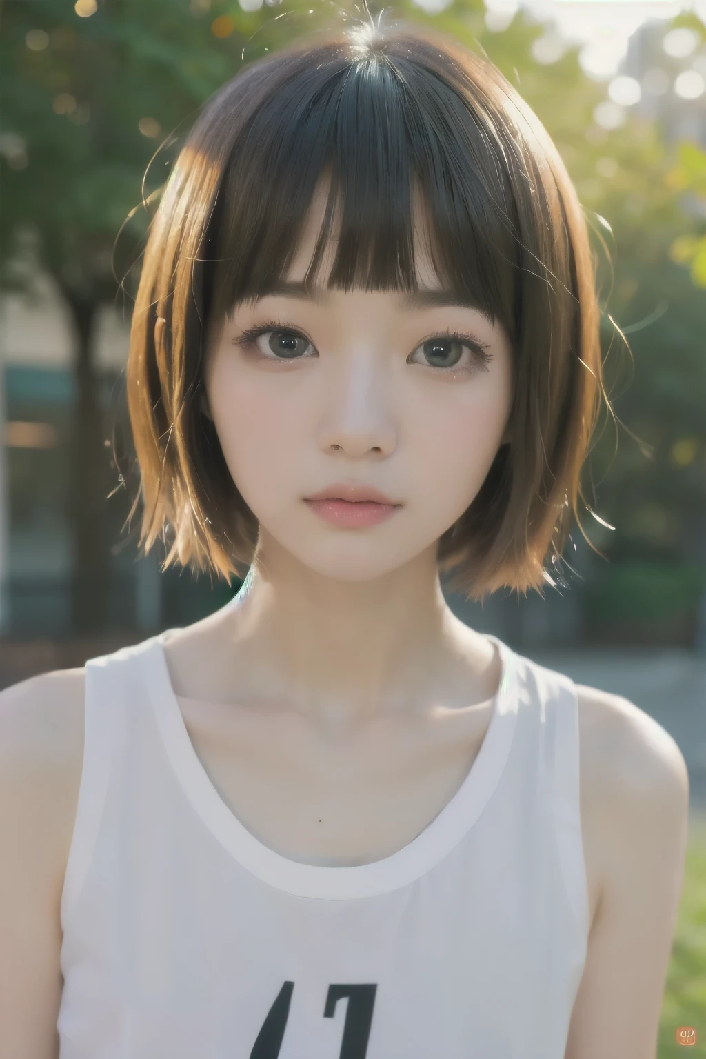 ((Model standing、wariza、 short hair、 short bob、Pants、Loose Hair Color、On、 smaller、 smaller胸、 white and orange jerseys))、 1 girl、 Masterpiece 、 Japanese girls having creampied sex、 absurd、 high resolution on down、 ultra-detailed、 faces with a depth of writing 、masterpiece、 extremely detailed CG、3D Photography、3D Background、Unity、8k、there is nothing、top-quality、Shadowy、 clear focus 、 white skin、 detailed eyes on board、 blurry background、dynamic ungle、 closed mouth、 Watch Viewers 、Super Clear、Curvaceous、red cheeks
Waiting for the start
