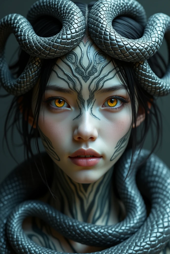 1 female alien, The predator, (extremely beautiful:1.2), (intense gaze:1.4), (predator:1.1), long dark claws, (NSFW:1), nipples, thick eyebrows, (She has shining opal eyes:1.2), the most beautiful face in the universe, jet black hair, symmetrical beautiful eyes, hyper detailed eyes,
A woman predator with an extremely beautiful face, her intense gaze fixed on her prey, a primal force that could not be denied.
(beautiful lean body:1.5), (muscular build:1.2), (prowling:1.3), (sleek movements:1.4)
Her beautiful body, muscular and toned, moved with sleek grace as she prowled, ready to strike at a moment's notice. The predator within her was always on,
cinematic drawing of characters, ultra high quality model, cinematic quality, detail up, (Intricate details:1.2), High resolution, High Definition, drawing faithfully, Official art, Unity 8K wall , 8K Portrait, Best Quality, Very High resolution, ultra detailed artistic photography,