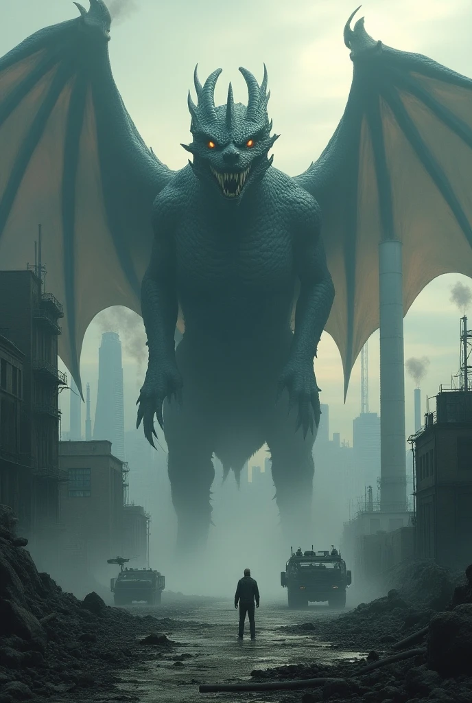 Draw the super fusion of Venom and King Ghidorah