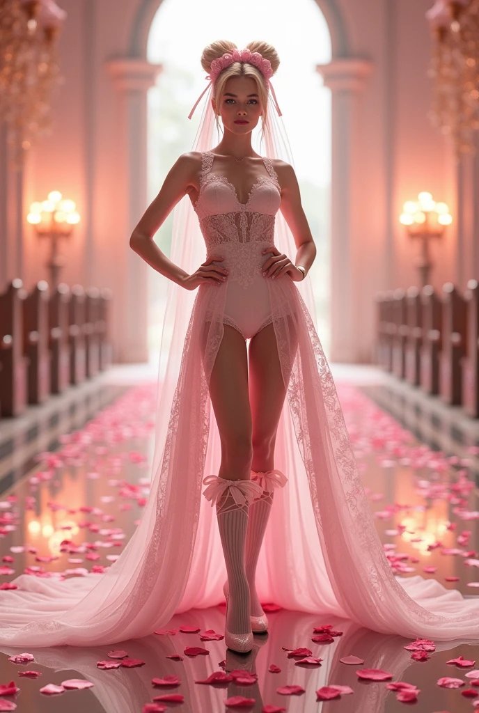 (((8k))), ((best quality)), ((masterpiece)), ((very high detailed)),((ultra realistic)), ((group portrait:1.5)), ((( 5 ultra sexual incredibly beautiful 35 year old ultra gorgeous super model angelic mother brides together ))), ((German pure Aryan race)), ((German supermodel mothers:1.5)), (((fun quirky smile:1.1))),(( transparent sheer ultra short bridal gowns))), ((slutty make up:1.5)), ((full lips)), ((must have bright red lip sticks)), ((sheer bridal vale)), ((holding a diamond studded white flower bouquet in hand)), (((must be walking towards the camera))), (must have diamond waist chains:1.4), ((perfect belly button)), (large FF cupped mango shaped breasts:1.5), ((diamond belly button piercing)), (((varying facial features))), (always must be completely naked:1.3), ((very sexualised pussy)),((sexy slender legs:1.5)), ((thin waist)), (((always must have very long silver hair)), ((must have sparkling diamond queen crown)), (((must have naked vagina exposed))),((ultra detailed pink nude pussy:1.5)), ((very pale snow colour skin)), ((sparkling sheer silver metallic thigh highs)), ((very long sparkling diamonds necklace )), ((outdoor wedding setting:1.5)), ((ultra realistic)), ((real life)), ((high resolution)), ((ultra realistic)