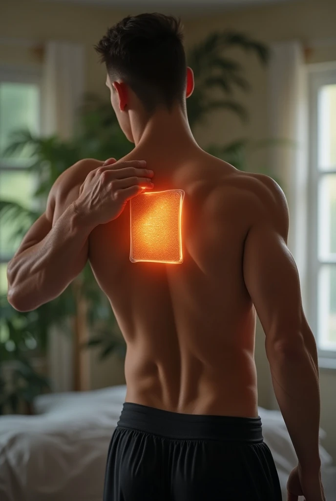 Chiropractor masseuse performing spinal structural correction maneuvers in a lighted office with tender lu,