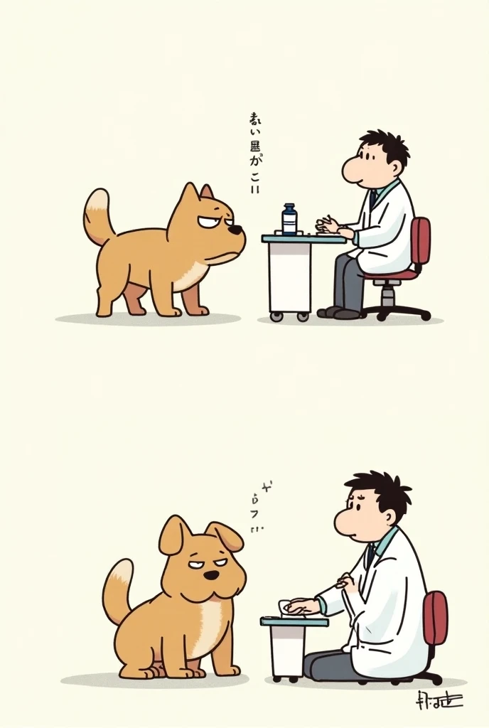 Pochacco gets a two-day x-ray