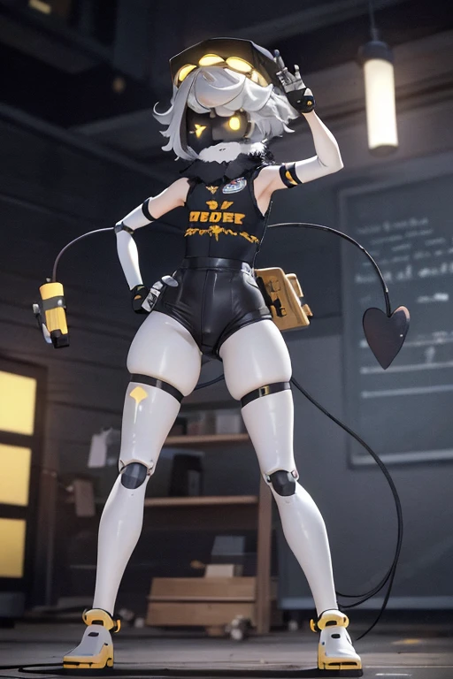 folded anal sex,n, robot boy,  wears a gray coat with a fur collar ,  on his shoulder, his yellow bandage with a skull painted on it, dismantling drone logo .  And on his head, the black pilot cap , full body,  thick hips,  wide hips ,  thin waist,he has no pants, but he has white shorts, he has silver hair, there is a parting on the left,his limbs are partially covered with black and yellow signal tape.it has a very thin tail on the end of which there is a thing that looks like a syringe , The metal heart starts beating The wires are tangled at my feet Shiny eyes I'm looking at you,у него  thin waist как у женщины, full body,  thick hips,  wide hips ,  thin waist, robot boy,Metal heart starts to beat Wires tangled at my feet Shiny eyes I look at you, murder drones,femboy robot,fuck boy,anal sex,big ass soo beger ass,big breasts,emboy hooters,short shorts,croptop,big ass