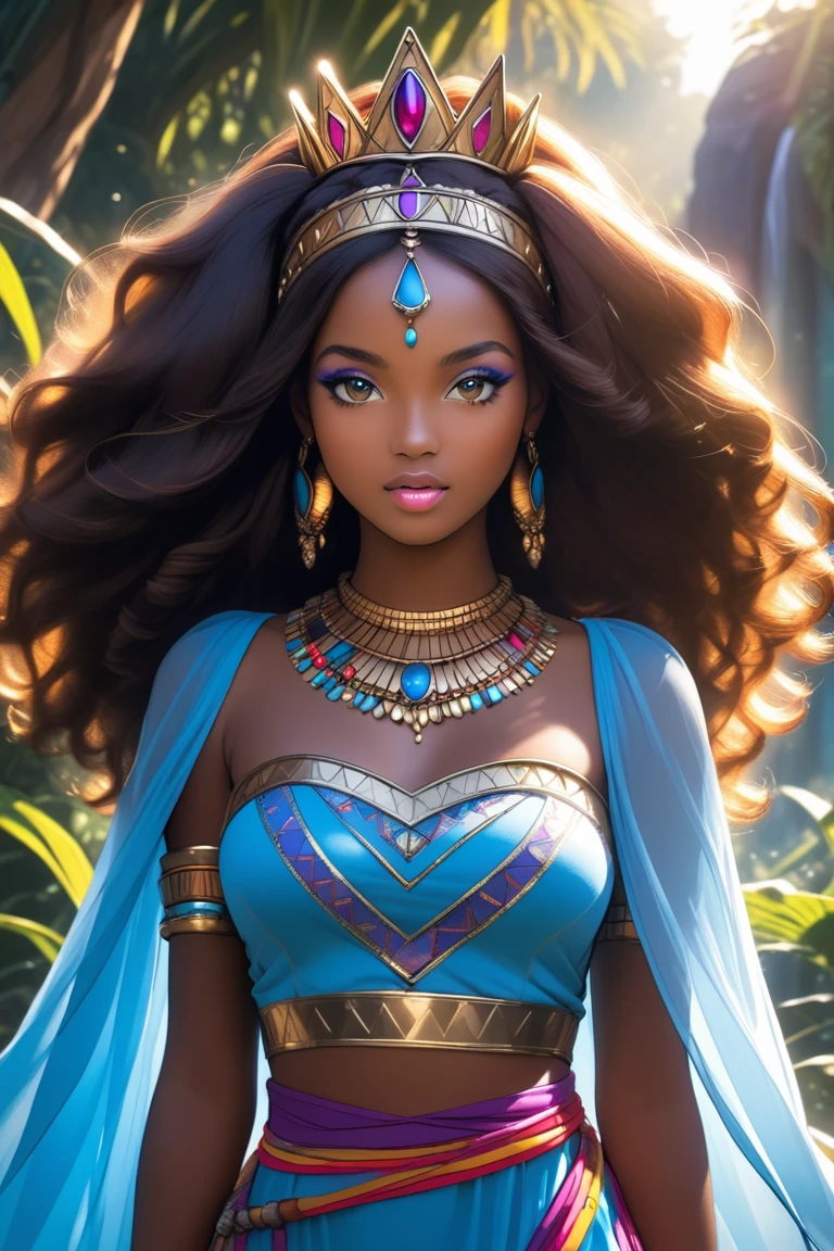 African princess, fantasy