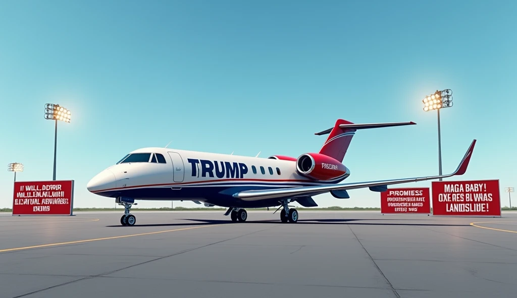 A photo of the user sitting in a private jet with a copy of 'The Art of the Deal',original,Donald Trump is looking crazy good, handsome ass bro, always in a black car. Has drip. Diamond chains. Gold crown., male