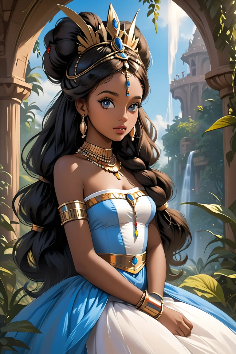 African princess, fantasy