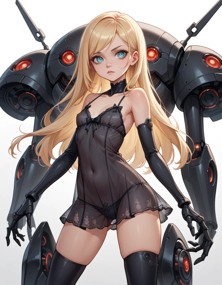 ((Highest quality)), ((masterpiece)), (detailed: 1.4), (Absurd), paper, colorful line art, Perfect Face, A skinny mechanical girl maintaining a robot, Shiny, sweaty and sunburned skin, Muscular and sculpted body, (((whole body))), half thick bare thighs, Mouth closed, Muscular body、Persimmon colored fabric、Overalls open to the navel, Loose neckline, ((perfect small breasts)), (((completely khaki clothes)), (((Ivory Hair with Moths)))), Long eyelashes and dark red make-up, (((Rainbow Style --V5)))), Almost real, Psychopathic, Grinning face,Sexy pose, Tech Background Giant Robot Repair Station, jaggers, 2 piece clothing, Centralized, Scale to fit dimensions, High resolution (High Dynamic Range),Ray Tracing,NVIDIA,Super Resolution,Unreal 5,Underground diffusion, PBR Textures, Post-processing, Anisotropic Filtering, Depth of written boundary, Maximum clarity and sharpness, Multilayer Texture, Albedo and Specular Maps, Surface Shading, Accurate simulation of light-matter interactions, Perfect Proportions, Octane Rendering, Two-tone lighting, wide aperture, Low ISO, White balance, Three-part method, 8K RAW, Crisis Nanosuit, expensiventic saggy breasts, Cleavage, Dildo under clothes, expensive_Big Breasts