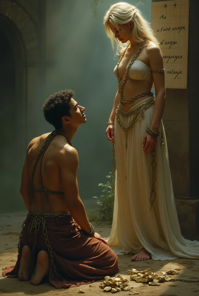 Orpheus could not resist the temptation to look back to see if Eurydice was really behind him..