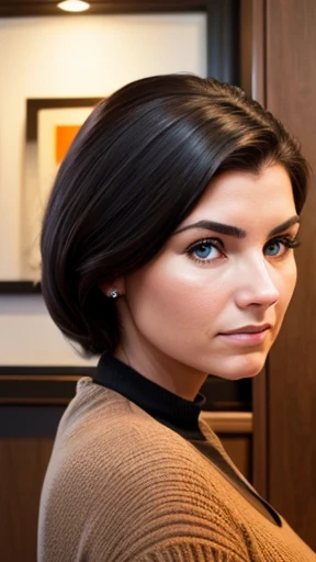 danalinnbailey, woman, face, portrait, highly detailed, realistic, short hair, black hair, scarf, makeup, tanned, shirt, muscular,
<lora:DanaLinnBaileySD:1>