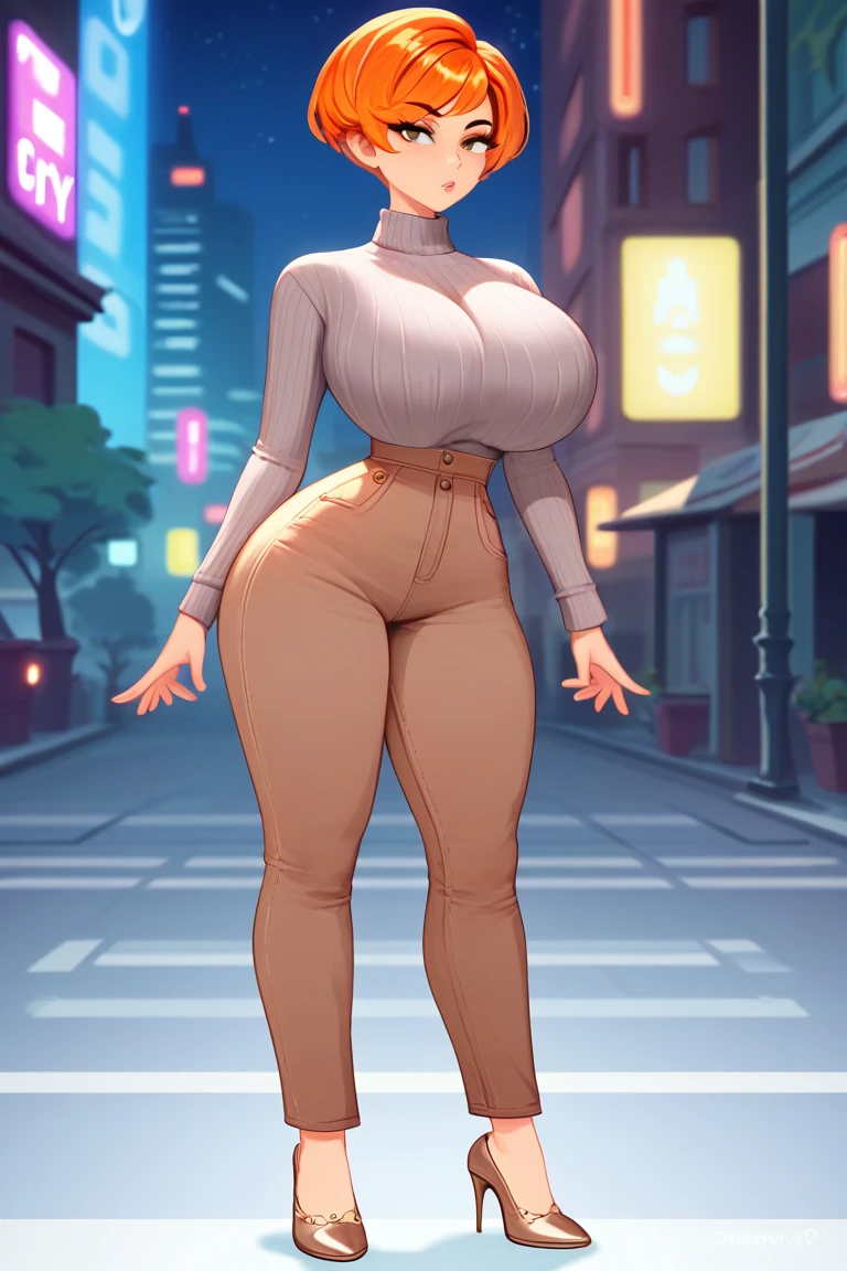 {{{masterpiece}}},{{{highest quality}}}, (huge breasts:1.5), (bent:1.5), (blurry) , (Depth of written boundary), (blurry foreground), (blurry background), (1 girl), (motion blur), (evaluation:safety), (photograph \(moderately\)), Igawa Asagi, 1 girl, alone, long hair, looking at the viewer, big breasts, black hair, gloves, holding, green eyes, blue hair, Are standing, bare shoulders, full body, parted lips, elbow gloves, shiny, high heels, shiny hair, aqua eye, body suit, covered navel, turtleneck, sheath, Fishnet tights, perfect for your skin, shiny clothes, impossible clothes, ninja, unsheathing, purple body suit, covered clavicle, impossible body suit,  Strong lower body, strong legs, full body shot, plump body, Erotic manga taste, mature woman, plus size model, thick thighs, muscular thighs, strong calves