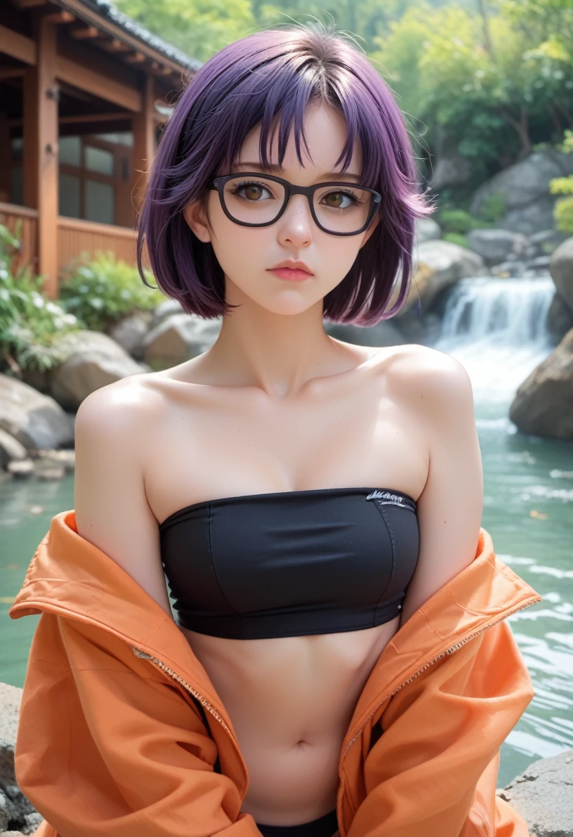 Chinese Idol large boob ((eye glass)) Erotic face A metallic purple puff swimsuit that glows when wet. Whip whip ((Sweaty perverted mature woman)) Purple hair realistic armpit Glossy armpits A shy expression full of pheromones, cheeks turn red Teary-eyed Jungle at night Duck mouth Bright red rouge lip Plump lips Glossy lips sexy facial expression Best Quality gravure