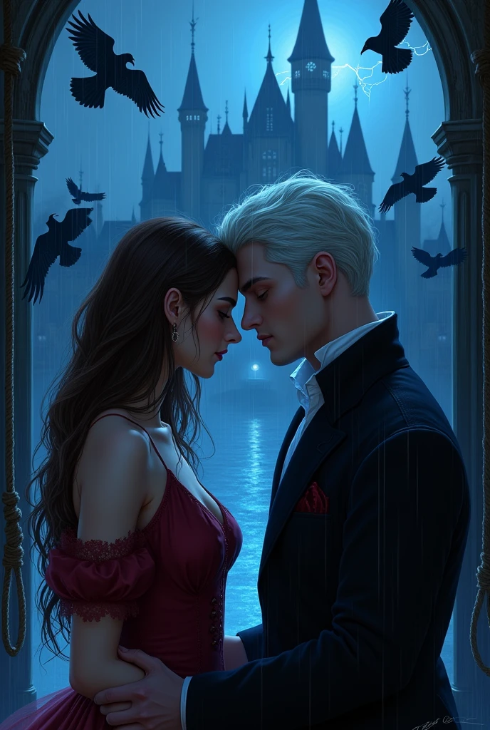 Vampire Rope First of all, I want a book cover It's raining in the dark of the night ...