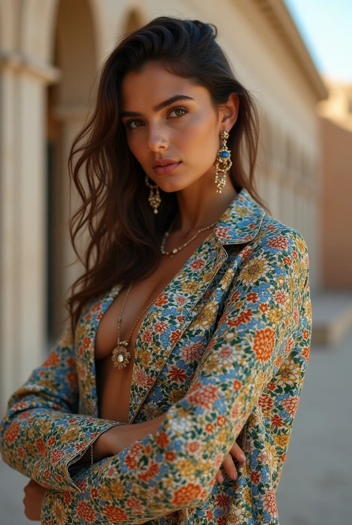 Create me photos of a Tunisian influencer