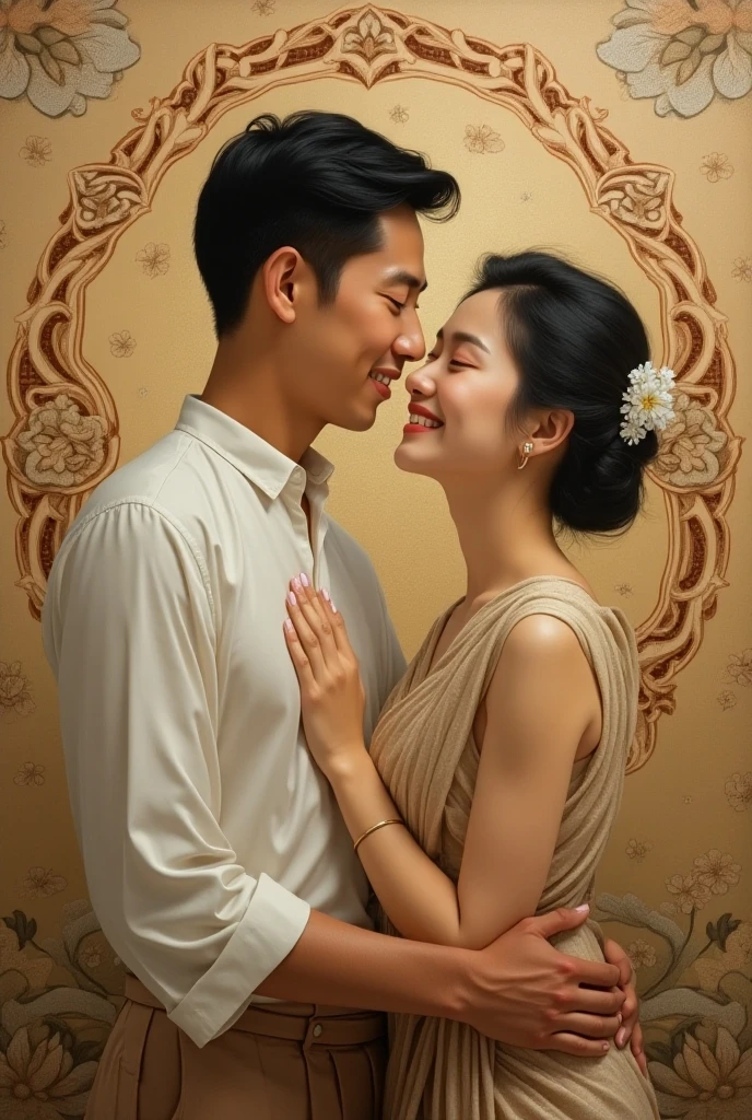 Black girl, chinese husband, historical