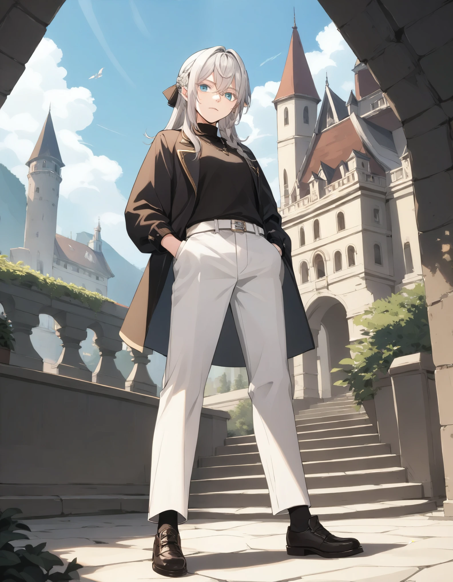  Taisiya Iralith, , pocket_lift,  white pants , source_sincere, luxury, castle,, break a result_9, a result_8, a result_8_higher, (a result_7_higher:0.5), (a result_7:0.5), _Lighting, (a result_6_higher:0.5), (a result_6:0.5) break