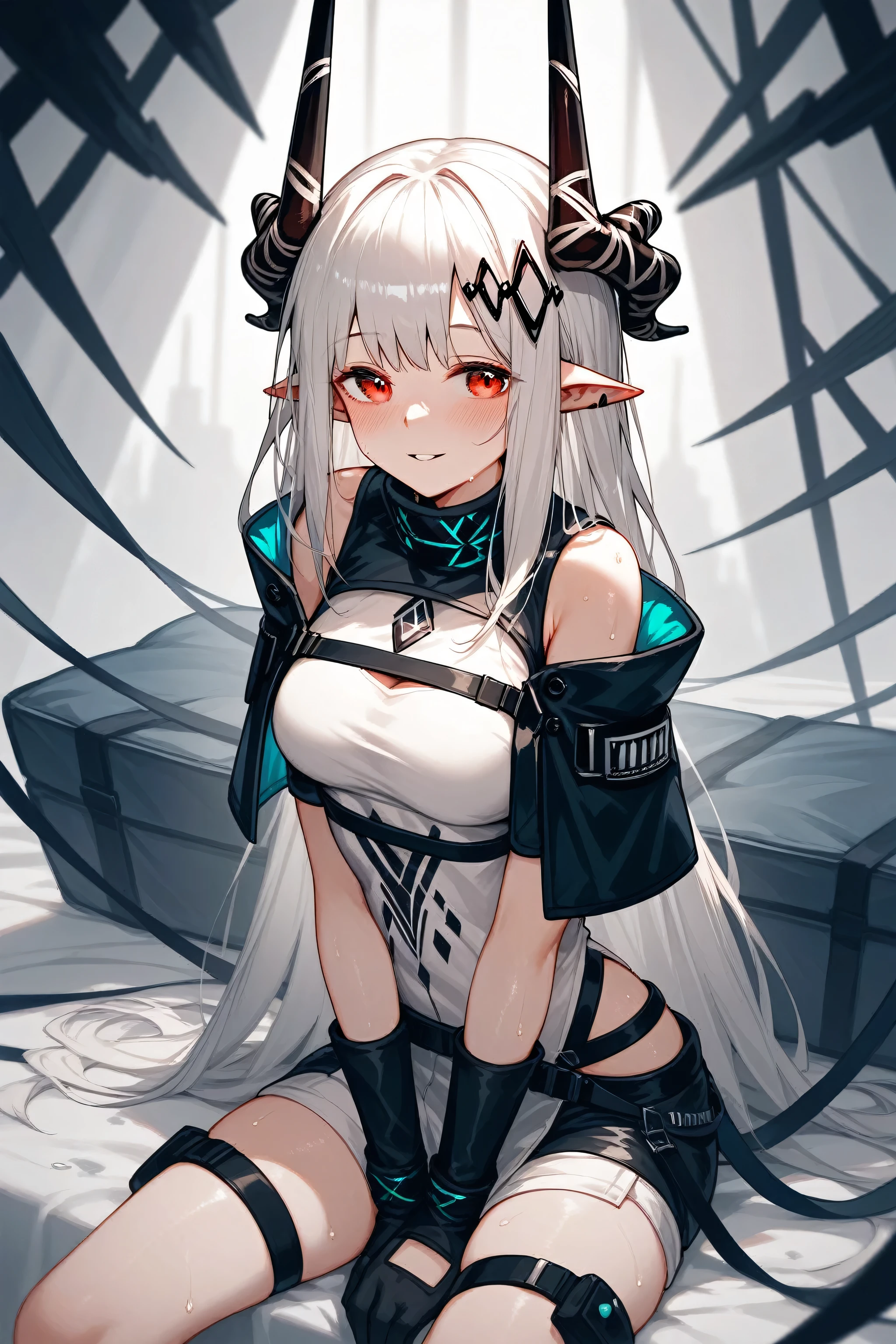 (Masterpiece, Best Quality:1.2), 1 girl, just1bad, reference sheet, matching suit, (Fantasy character design., front angles, lateral angles, rear angles) Lyrion, charming, friendly, persuasive, intelligent. medium height elf, Long silver hair that cascaded to her shoulders., pointy ears. Emerald green eyes with a mischievous glow, slim build, adorned in colorful clothing worthy of a wandering bard.