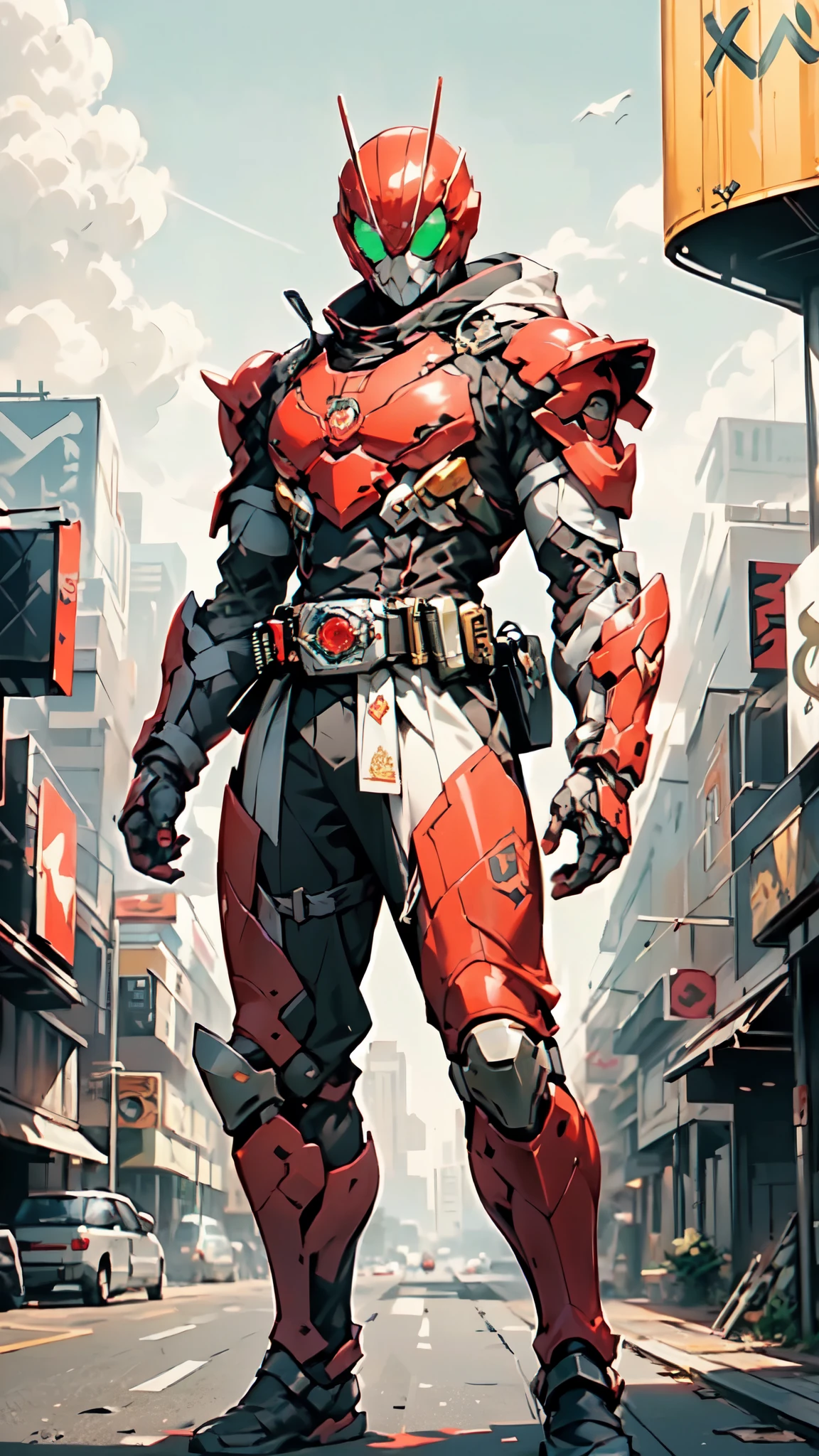 (man:1.5),muscular man in mecha armor,(((1man))),((man muscular in mecha armor)),
((exaggerated muscles,exaggerated shoulders,very muscular and huge)),man chest,((((muscular,muscular man,tall,big biceps,abs,big thighs,broad shoulders)))) big dick,
mandalorian helmet,underwater armor,mecha armor,full of weapons,((LED lights, RGB lights,black and neon red armor)),((wet armor,intricate armor,detailed armor)),
(dynamic pose:1.0),solo focus,(centered,scale to fit dimensions,Rule of thirds),
cyberpunk city by the ocean at night, with bright neon signs and dark stormy clouds and puddles, scenery:1.25,
highres, sharp focus, (ultra detailed, extremely detailed), (photorealistic artwork:1.37),(extremely detailed CG unity 8k wallpaper),((synthwave background theme)),(((vibrant colors))),(intricate background),(masterpiece),(best quality),