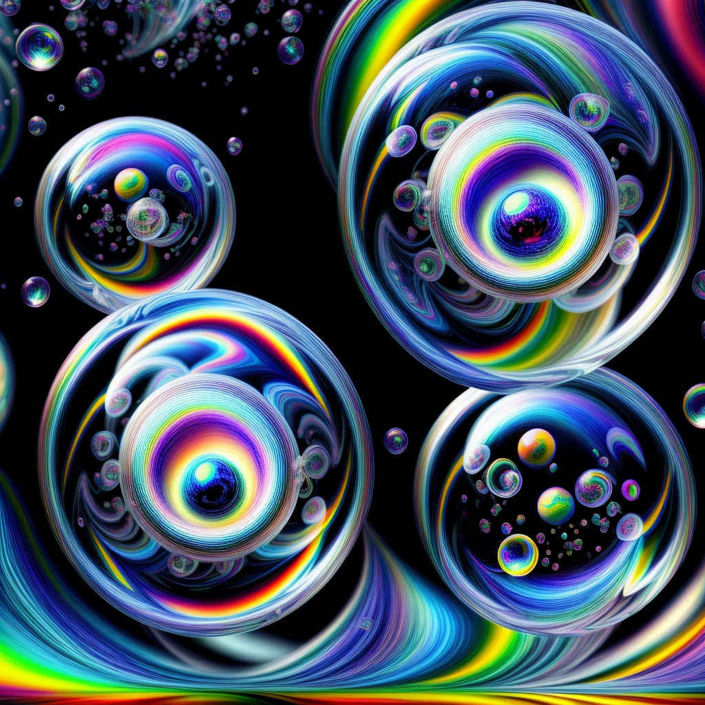 Make the colored liquid implode on itself and pour it out up towards the bottom of the image. Brilliant images of pure light emerging from vibrant colors in a psychedelic dream, shimmering glass morphing out of colors, tripped out detailed patterns in all colors, perfectly formed symmetrical spheres and glowing reflective bubbles, attention to detail on the bubbles and spheres, rainbows of color twisted in and out of translucent orbs, background is spilled paint and spirals of swirling colour, beautiful psychedelic digital art, pixel art, neon colors, 4d mandelbulb psychedelics, glass like psychedelic landscape, intricate rainbow environment, psychedelic underwater brightness, LSD,DMT, Psilocybin, Mescaline, trails of color and light, bright fluorescent colors, psychedelic trip, fluorescent psychedelic aesthetic, psychedelic vibrant colors, bright psychedelic neon colors, colorful paint drips out of the bubbles, 3d glass spheres melt into each other spilling out colours, visually disorienting, hallucination inducing, optical illusions a must, startling, stunning images, awe inspiringly, best quality wallpaper, Pixel Assets, Portrait photography, surrealism, Photorealistic, Hyperdetailed, Glass Morphism, Digital Art, Sparkle, Optical Illusion, Glowing Light, Reflection Light, Overexposure, God rays Backlighting, Depth Of Field, Rotational Symmetry, UHD, High Details, High Quality, Super Detailed, Best Quality, Award Winning, holographic, holographic earth Masterpiece