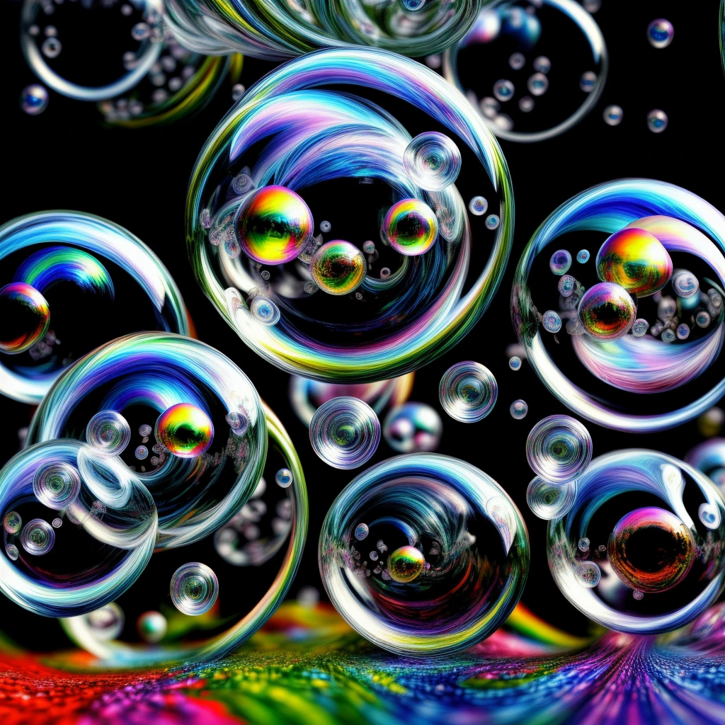 Shatter this sphere's glass and pour the contents of these Brilliant images of pure light emerging from vibrant colors into a psychedelic dream, shimmering glass morphing out of colors, tripped out detailed patterns in all colors, perfectly formed symmetrical spheres and glowing reflective bubbles, attention to detail on the bubbles and spheres, rainbows of color twisted in and out of translucent orbs, background is spilled paint and spirals of swirling colour, beautiful psychedelic digital art, pixel art, neon colors, 4d mandelbulb psychedelics, glass like psychedelic landscape, intricate rainbow environment, psychedelic underwater brightness, LSD,DMT, Psilocybin, Mescaline, trails of color and light, bright fluorescent colors, psychedelic trip, fluorescent psychedelic aesthetic, psychedelic vibrant colors, bright psychedelic neon colors, colorful paint drips out of the bubbles, 3d glass spheres melt into each other spilling out colours, visually disorienting, hallucination inducing, optical illusions a must, startling, stunning images, awe inspiringly, best quality wallpaper, Pixel Assets, Portrait photography, surrealism, Photorealistic, Hyperdetailed, Glass Morphism, Digital Art, Sparkle, Optical Illusion, Glowing Light, Reflection Light, Overexposure, God rays Backlighting, Depth Of Field, Rotational Symmetry, UHD, High Details, High Quality, Super Detailed, Best Quality, Award Winning, holographic, holographic earth Masterpiece