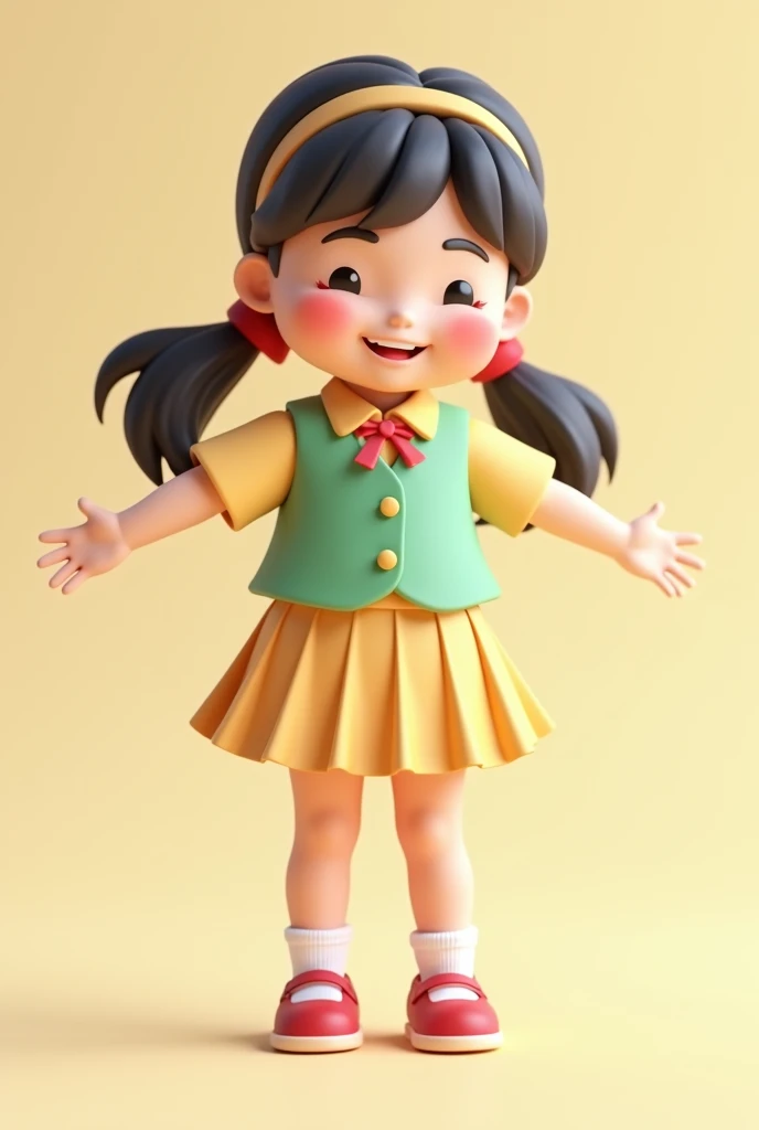 a female kindergarten teacher, by Zhang Jingna, 22yo, young, smile, dream girlfriend, delightful, intelligent, a sense of spring warmth and happiness, colorful and vibrant kindergarten classroom, educational toys, colorful decorations, children's artwork, joyful and lively atmosphere, best quality, masterpiece, 8k