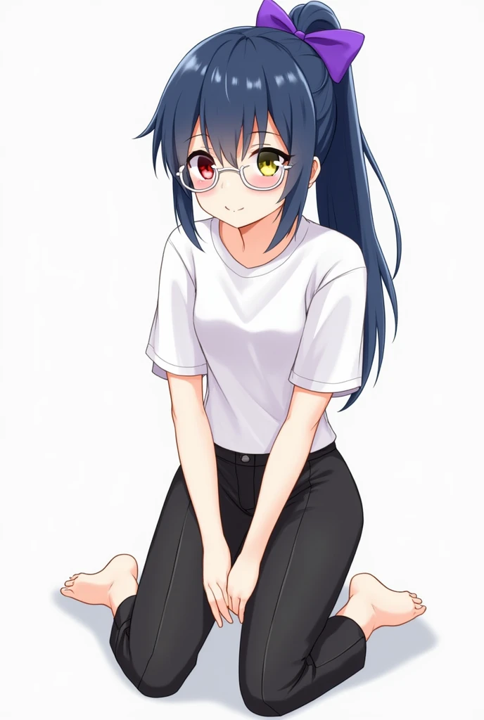 masterpiece, ultra quality, ultra sharp, ultra detailed, 1girl, solo, (((good anatomy))), haduki kurumi, (tattered torn dripping wet white gym shirt), navy gym pants, animal ears, randoseru, name tag, Japanese anime pose, laugh, BurumaShorts, Buruma, Gym Uniform, ((sitting, squatting, spread_legs, legspread, split_legs, spreading legs)), (randoseru backpack:1.4), (((smirk smile))), buruma, blue buruma, black buruma, (cameltoe), (tattered torn short sleeve white gym uniform with colored hem), (tiny nipples), (white long loose socks), strong lighting, legspread, bukkake, cum on clothes, cum on legs, cum on buruma, cum on bloomers,